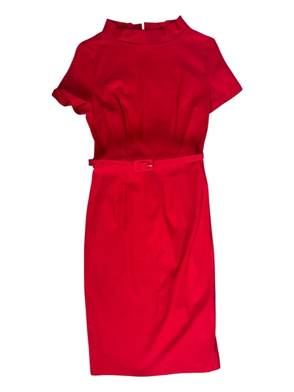 Muxxn Vintage Inspired Sheath Dress Red Size Medium